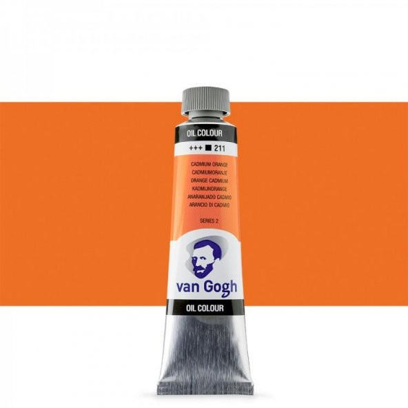 Talens Van Gogh Yağlı Boya 40ml Seri 2 211 Cadmium Orange