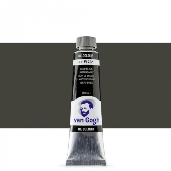 Talens Van Gogh Yağlı Boya 40ml Seri 1 702 Lamp Black ürün görseli 1