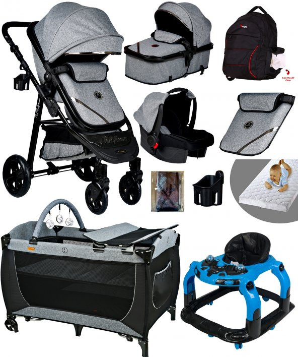 Baby Home 940 Travel Sistem Bebek Arabası 560 Oyun Parkı Beşik 402 Yütürec
