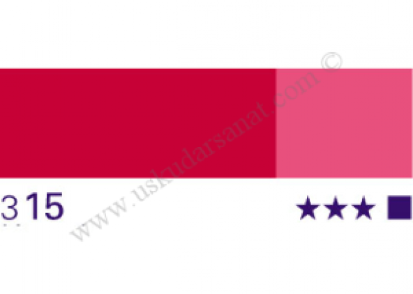 Schmincke HKS Designers Guaj Boya Tüp 20ml 315 carmine red ürün görseli 1