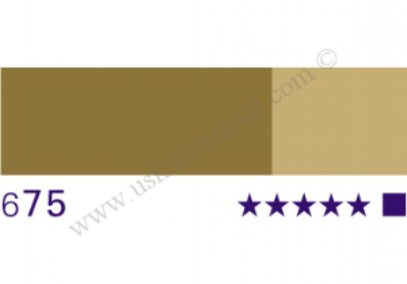 Schmincke HKS Designers Guaj Boya Tüp 20ml 675 umber greenish ürün görseli 1