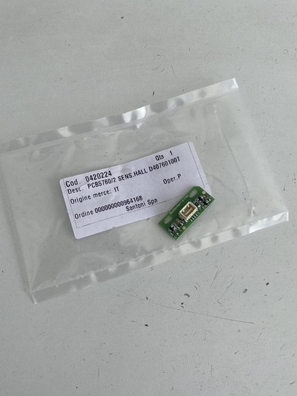 Santoni PCB5760/2 Sensör Kartı D40760100T - 4