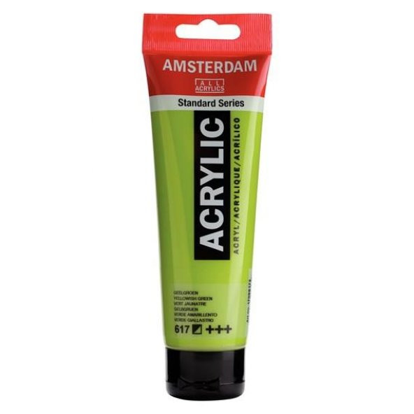 Amsterdam Akrilik Boya 120ml Tüp YELLOWISH GREEN 617 ürün görseli 1