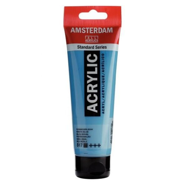 Amsterdam Akrilik Boya 120ml Tüp KINGS BLUE 517 ürün görseli 1