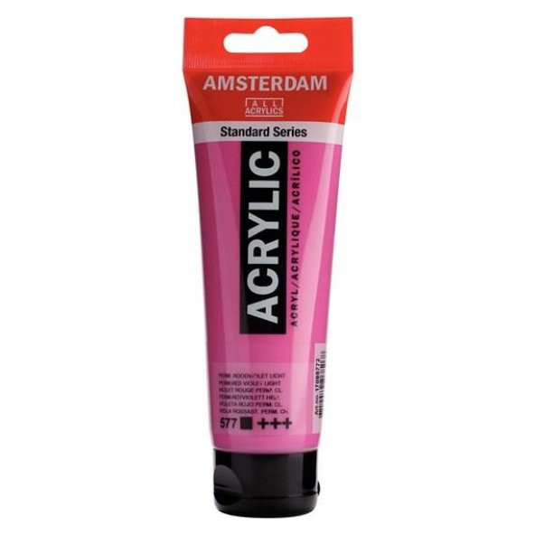 Amsterdam Akrilik Boya 120ml Tüp PERMANENT RED VIOLET LT ürün görseli 1