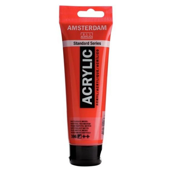 Amsterdam Akrilik Boya 120ml Tüp NAPHTHOL RED MEDIUM 396