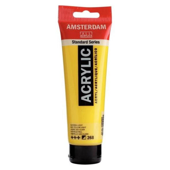 Amsterdam Akrilik Boya 120ml Tüp AZO YELLOW LIGHT 268 ürün görseli 1