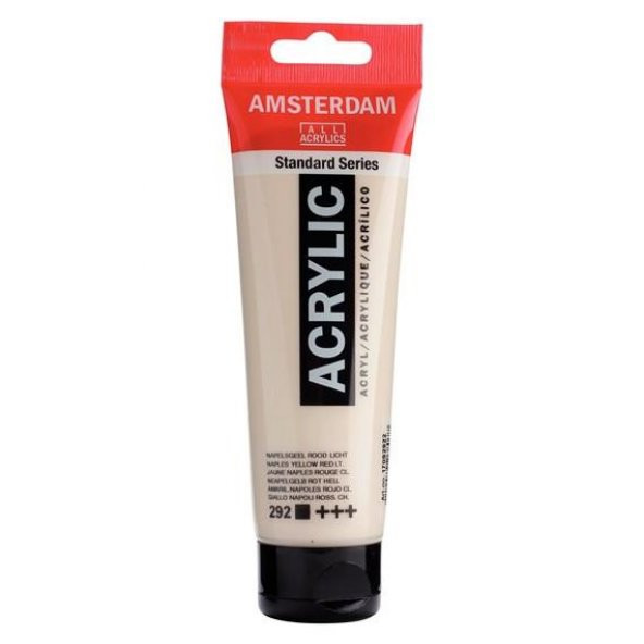 Amsterdam Akrilik Boya 120ml Tüp NAPLES YELLOW RED LIGHT 292