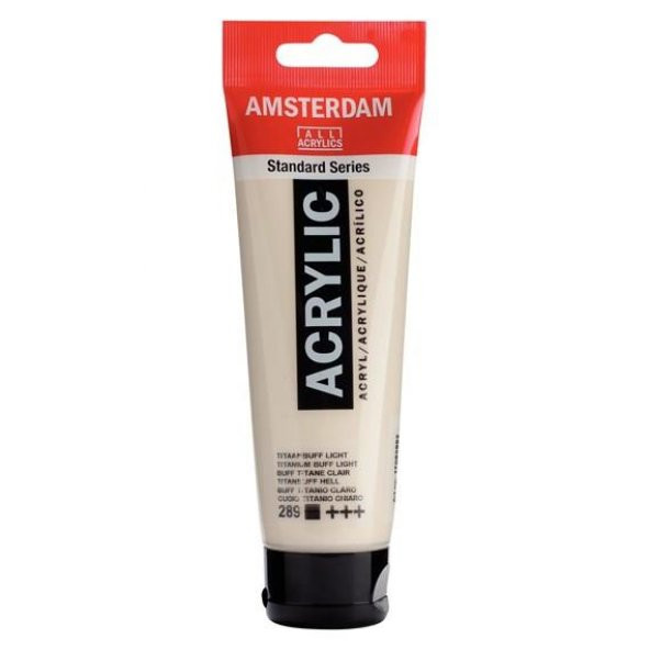 Amsterdam Akrilik Boya 120ml Tüp TITANIUM BUFF LIGHT 289