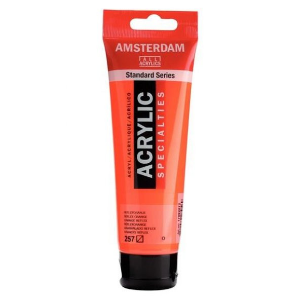 Amsterdam Akrilik Boya 120ml Tüp REFLEX ORANGE 257 ürün görseli 1
