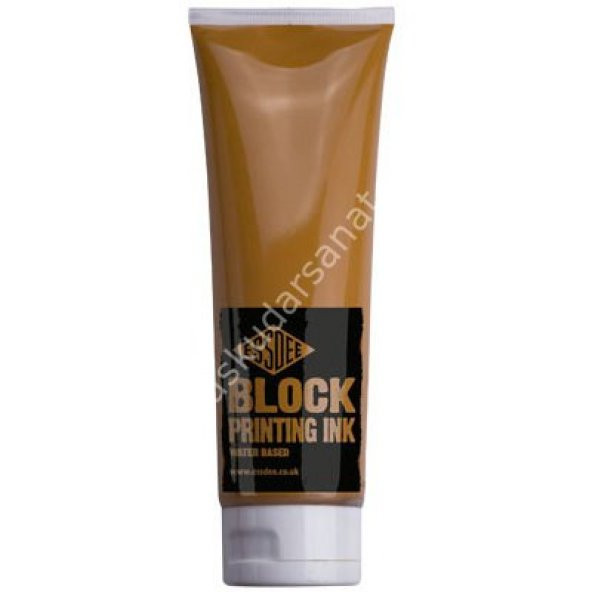 Essdee Linol Baskı Boyası Su Bazlı 300ml Yellow Ochre ürün görseli 1