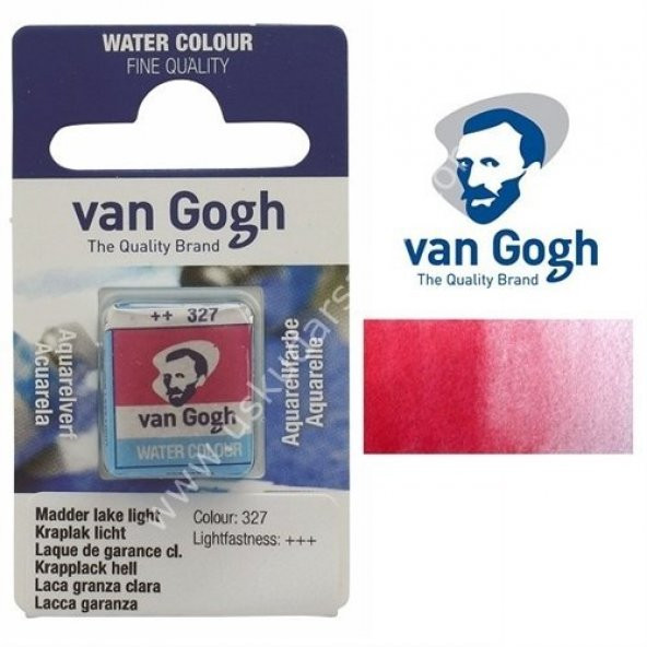 Talens Van Gogh Tablet Suluboya 1/2Madder Lake Light- 327 ürün görseli 1