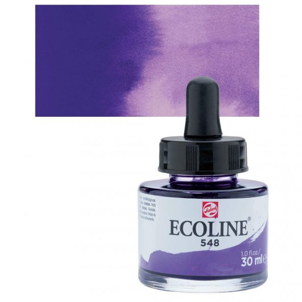 Talens Ecoline Sıvı Suluboya 30 ml. 548 Blue Violet ürün görseli 1