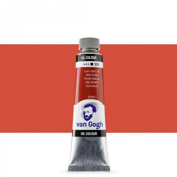 Talens Van Gogh Yağlı Boya 40ml Seri 1 339 Light Oxide Red ürün görseli 1