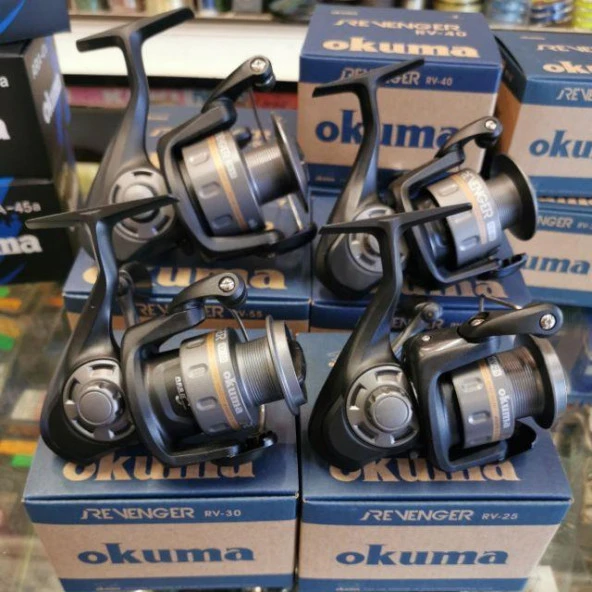 Okuma Revenger 40 RV-40 FD Spin Olta Makinesi 1BB 5,0:1 - 2