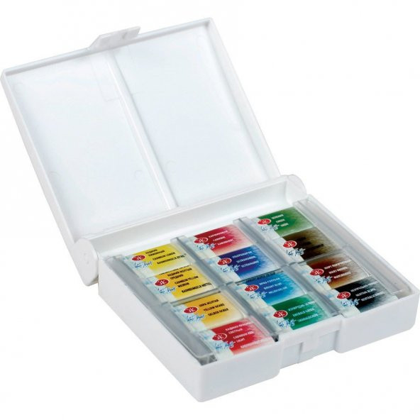 St. Petersburg White Nights Tablet Suluboya Seti 12 Renk - Resim 2