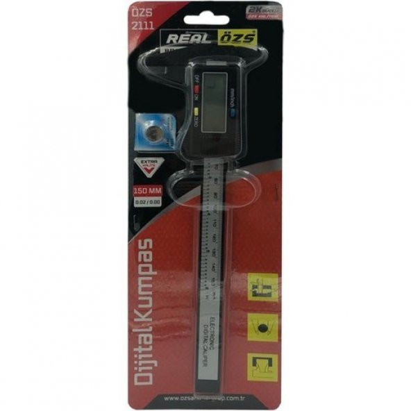 REAL ÖZS 2111 150MM DİJİTAL KUMPAS
