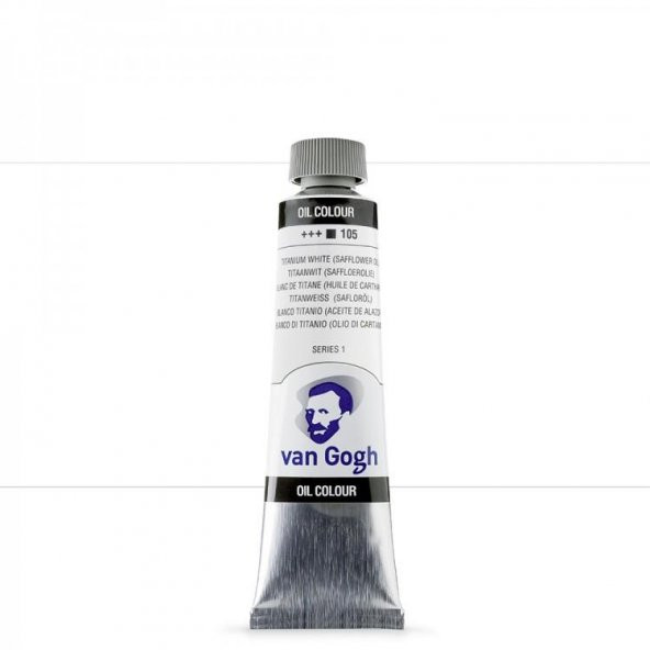 Talens Van Gogh Yağlı Boya 40ml 105 Titanium White