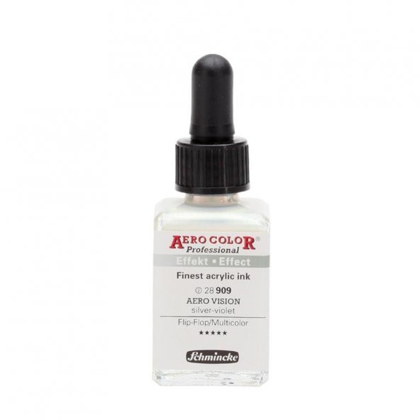 Schmincke Aerocolor Professional Akrilik 28ml şişe 909 Aero Vision Silver Violet ürün görseli 1