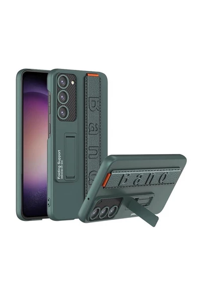 Galaxy S23 Kılıf Standlı El Tutacaklı Zore Band Kapak - 9