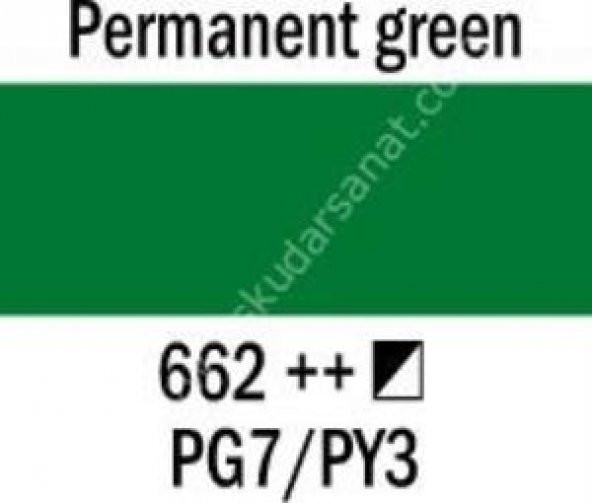Talens Artcreation Yağlı Boya 200ml 662 Permanent Green ürün görseli 1