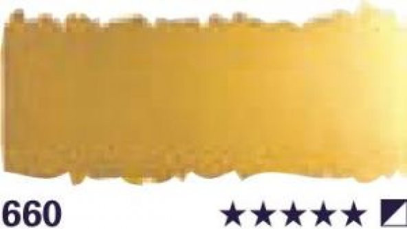 Schmincke Akademie 1/2 Tablet Taş Suluboya Yellow Ochre 660 ürün görseli 1