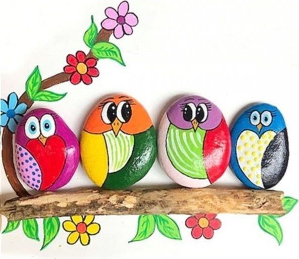 Hayal Sepeti Taş Boyama seti - 2