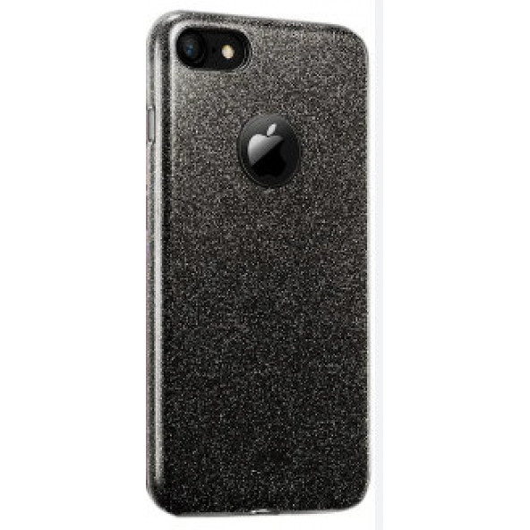 Apple iphone 7/8 için Simli Parlayan Slikon Kılıf - 5