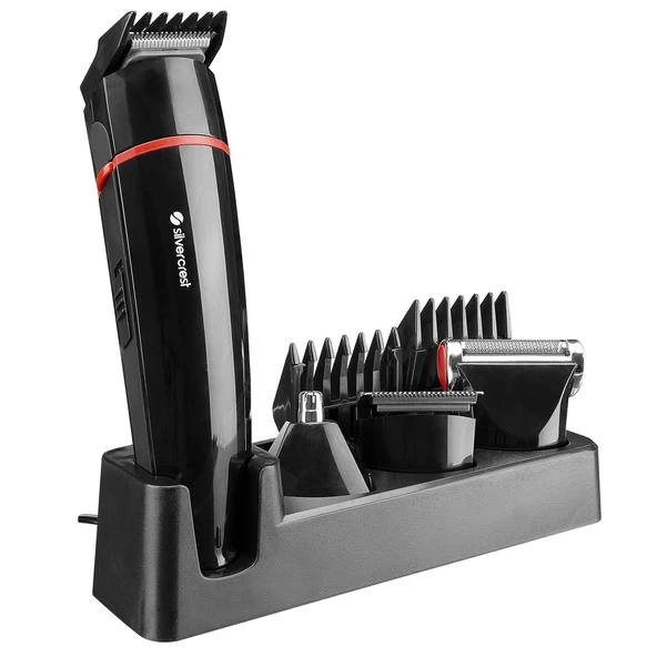 SILVER CREST SC-200U İYAH 7 Sİ 1 ARADA ERKEK BAKIM SETİ SÜPER HIZLI ŞARJLI SAÇ SAKAL TIRAŞ MAKİNASI - 1