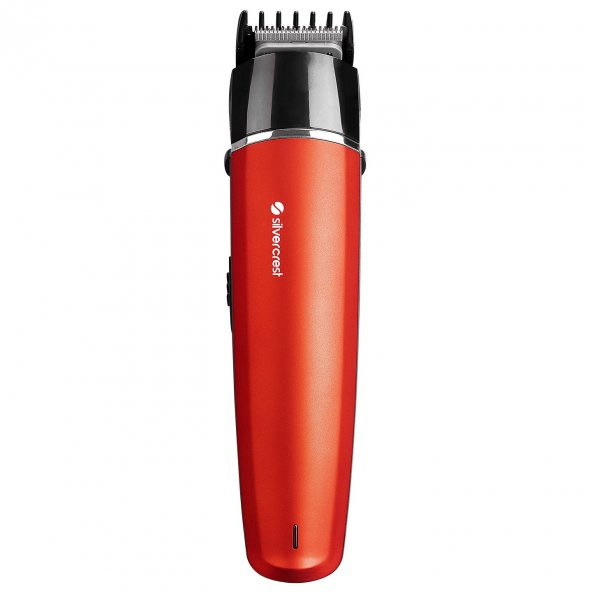SILVER CREST SC-200U KIRMIZI 7-1 ARADA ERKEK BAKIM SETİ SÜPER HIZLI ŞARJLI SAÇ SAKAL TIRAŞ MAKİNA - 2