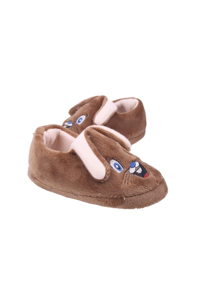Walkenzo 2606 Tavşan Figürlü Erkek Çocuk Ev-Halı-Kreş Ayakkabısı - 3