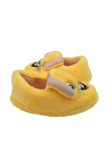 Walkenzo 2606 Tavşan Figürlü Erkek Çocuk Ev-Halı-Kreş Ayakkabısı - 9