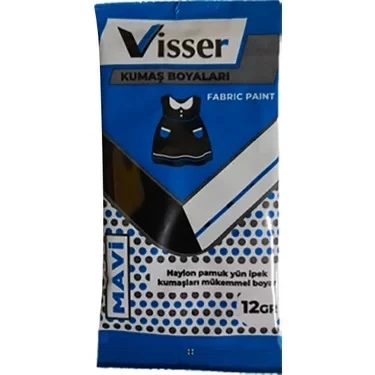 Visser Kumaş Boyası - Mavi