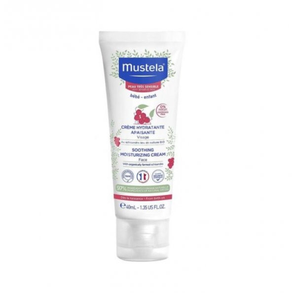 Mustela Çok Hassas Ciltler İçin Nemlendirici Yüz Kremi 40ml 3504105036430 - 1