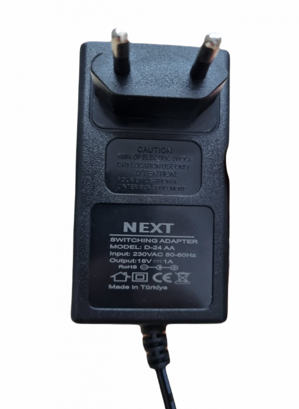Next 18V 1A Switch Mode Adaptör