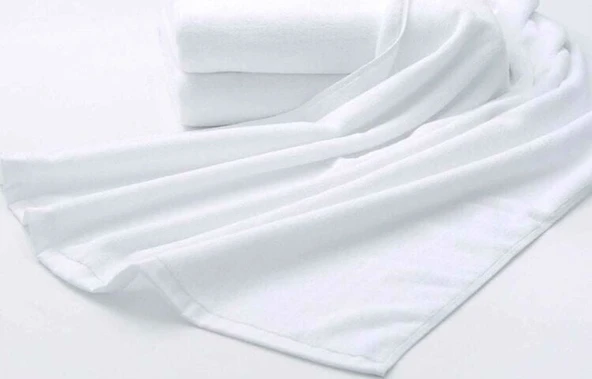 Nevresim Dünyası 600gr Otel Tipi 90x150 Banyo Havlusu Beyaz - 2