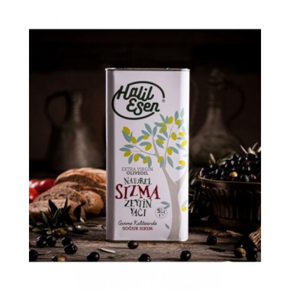 Halil Esen Soğuk Sıkım Gurme Zeytinyağı (5lt.) - 2
