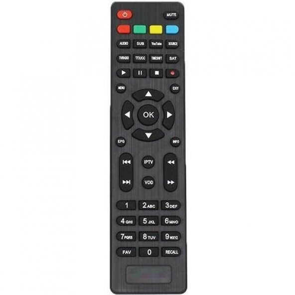Rose DR-8070 Kasalı Hd Uydu Kumandası