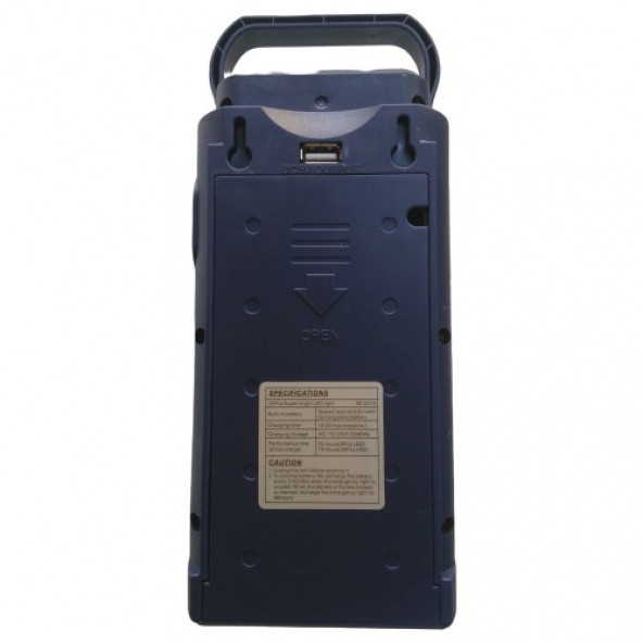 Gold Kama 18 Ledli Şarjlı Telefon Şarj Eden Işıldak YM-6045 Gold Kama - 4