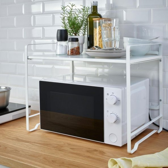 IKEA Avsteg Tezgah Üstü Düzenleyici - Beyaz - 54x36 cm - 2
