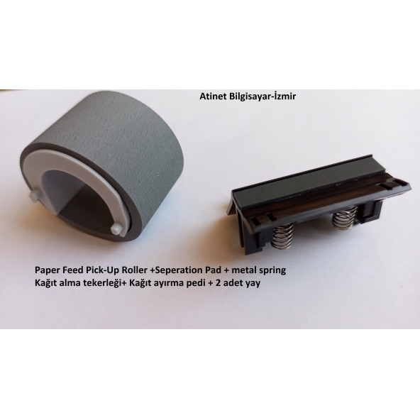 Samsung ML-1610 ML-1615 ML-1620 ML-1640 ML-1641 Kağıt alma pateni(Pickup roller) ve Ayırma padi  (Separation Pad) - Resim 3