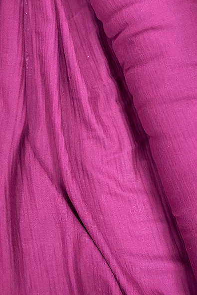 Çok Amaçlı Müslin Pamuklu Bebek Örtü ve Battaniye Kumaşı Müslin Bez Bordo 23 - 2