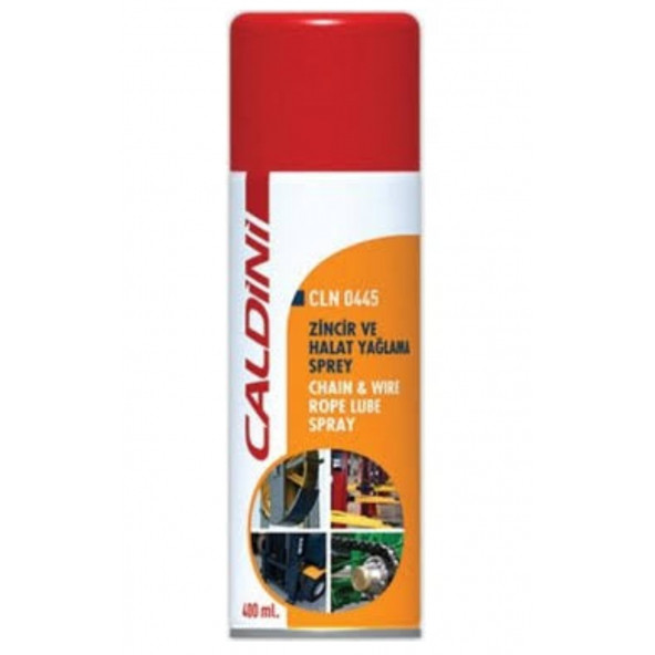 Caldini Zincir Ve Halat Yağlama Spreyi 400Ml Caldini