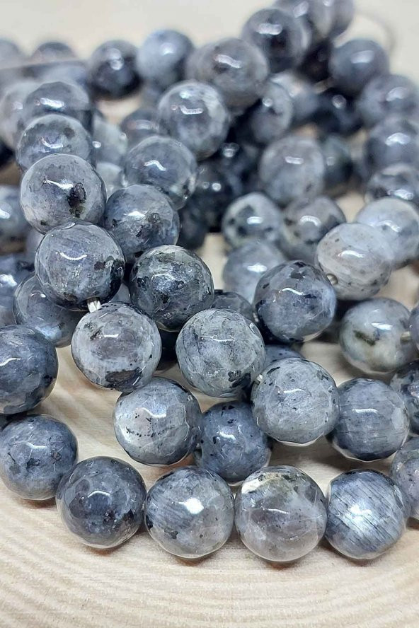 Spekrolit Taşı Faset Kesim Dizi 8mm - Resim 4