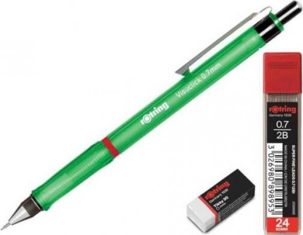 Rotring Visuclick Versatil Kalem Okul Seti Yeşil 0.7 Mm RO-VK07 - 2