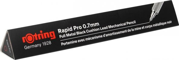 Rotring Rapid Pro Mat Siyah 0.7 mm Versatil Kalem - 6