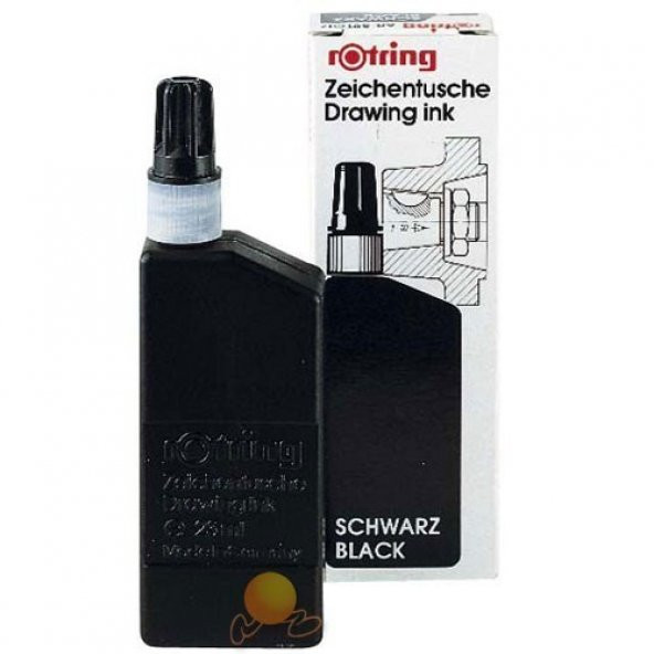 Rotring Rapido Mürekkebi 23Ml Siyah 194660 - 2