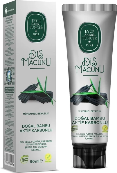 Eyüp Sabri Tuncer Doğal Bambu Karbonlu Diş Macunu 90 Ml