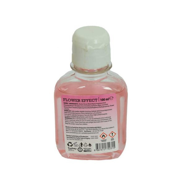 Çiçek Kolonyası Flower Effect Eau De Cologne 80 Derece 100 ML - 2