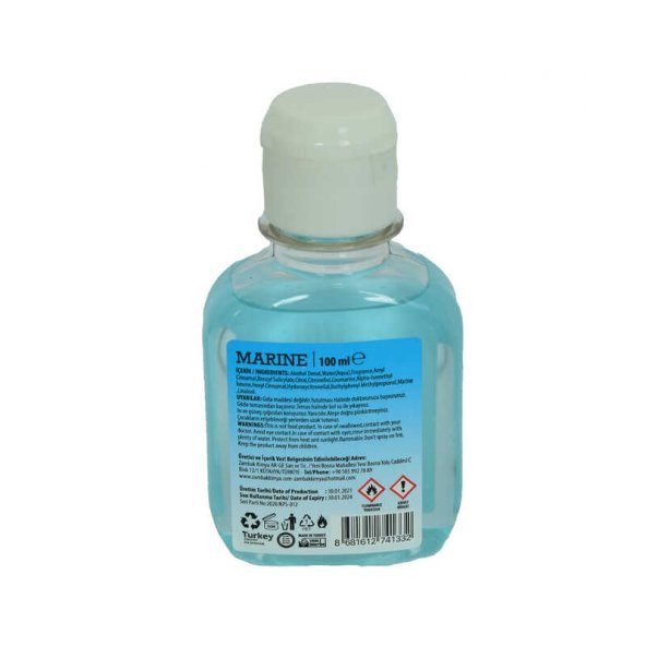 Deniz Kolonyası Marine Eau De Cologne 80 Derece 100 ML - 2